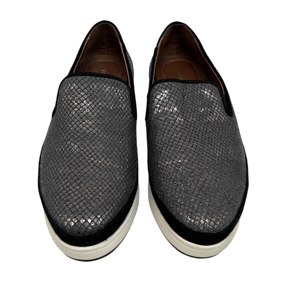 Donald J Pliner Mickey Snake Print Platform Slip On Loafers Sneakers - Picture 2 of 16